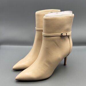 Calvin Klein Women's Vivera Buckle Strap Stiletto Dress Booties